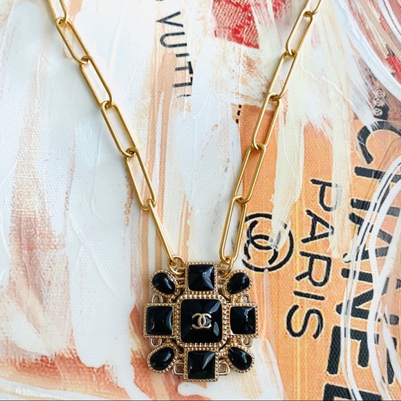 Reworked Art Deco Necklace - Picture 2 of 3